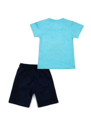 Голубой летний набор детской одежды "atlantic grin" (13740-98b-blue) Breeze
