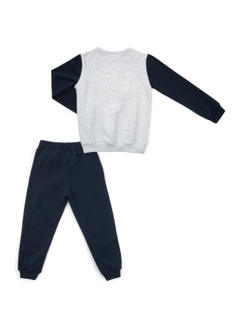 Сірий демісезонний набір дитячого одягу "new york" (13678-134b-gray) A-yugi