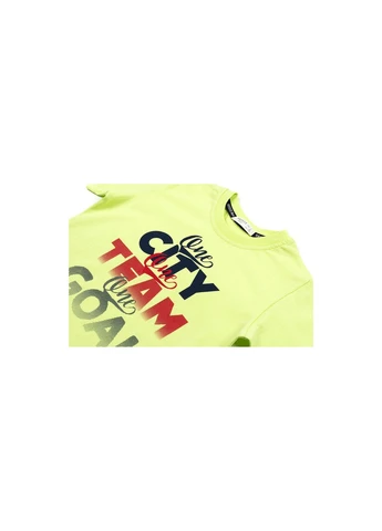 Зеленый летний набор детской одежды city team goal (12407-116b-green) Breeze