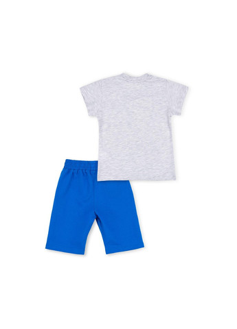 Серый летний набор детской одежды "no problem" (10256-110b-gray) Breeze