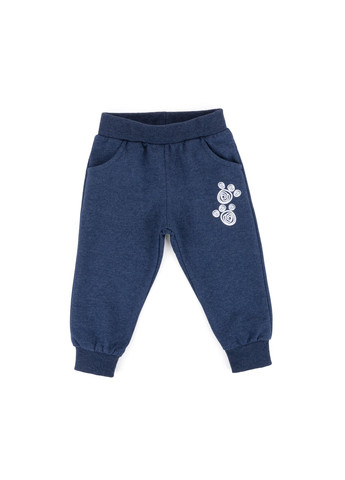 Голубой демисезонный набор детской одежды с котиком на кармане (9701-80b-blue) Breeze