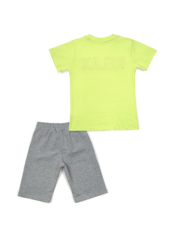 Зеленый летний набор детской одежды "relax" (14382-134b-green) Breeze