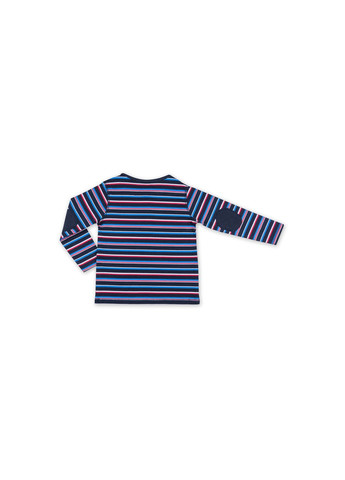 Кофта синя з червоним у смужку (8107-98B-blue-red) Breeze (257204371)