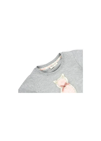 Кофта с котиком (11705-116G-gray) Breeze (257204532)