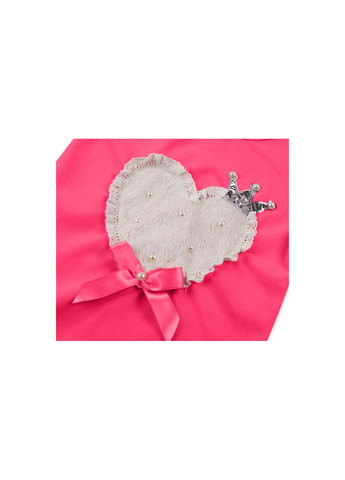 Кофта фуксія з серцем (8095-98G-purple) Breeze (257204252)