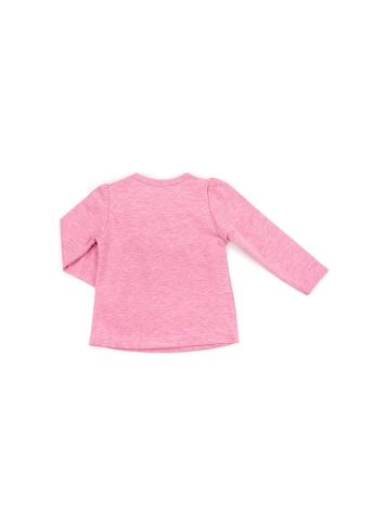 Кофта с кружевной оборкой (10040-92G-pink) Breeze (257204444)