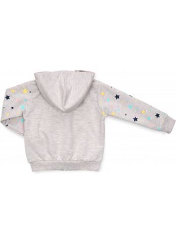 Кофта на молнии с капюшоном (16948-80G-beige) Breeze (257204620)