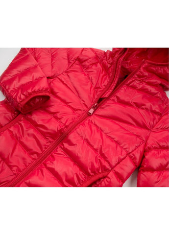 Красная демисезонная куртка пуховая (ht-580t-104-red) Kurt
