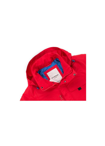 Красная демисезонная куртка парка с капюшоном (sicmy-p402-152b-red) Snowimage
