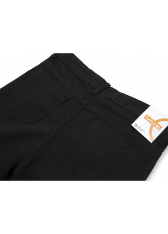 Черные демисезонные джинсы с потертостями (57994-170b-black) Sercino