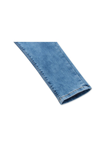 Голубые демисезонные джинсы с дырками (20069-134g-blue) Breeze