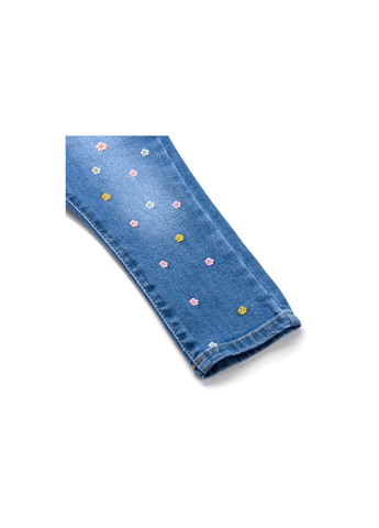 Джинси джинсові з квіточками (OZ-17703-74G-jeans) Breeze (257205767)