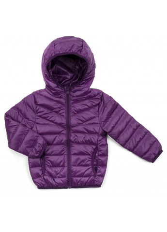 Комбинированная демисезонная куртка пуховая (ht-580t-116-violet) Kurt
