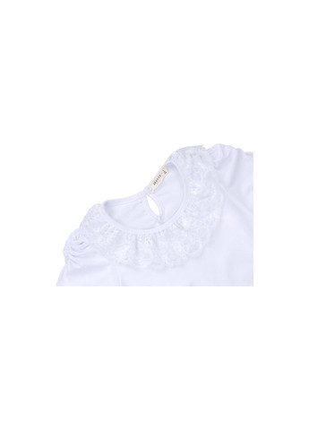 Кофта з мереживом (11179-128G-white) Breeze (257206263)