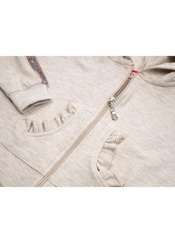 Кофта на блискавці з капюшоном (14690-98G-beige) Breeze (257208794)