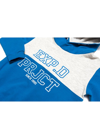 Кофта з капюшоном (12025-140B-blue) Breeze (257205899)