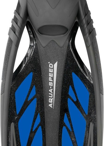 Ласти Aquaspeed Inox 5116 (553-11) 44/45 (28-29 см) Синьо-чорно-сірі (5908217651167) Aqua Speed (257259562)
