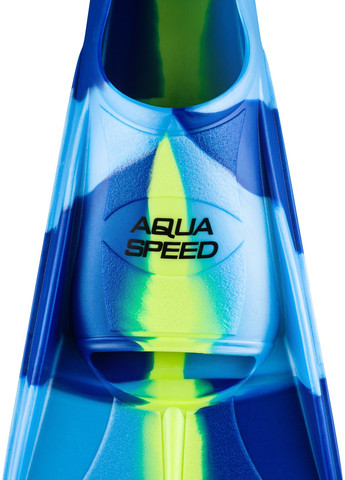 Ласти Aquaspeed Training Fins 7943 (137-82) 39/40 (25-25.5 см) Синьо-блакитно-жовті (5908217679437) Aqua Speed (257259660)