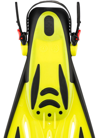 Ласты Aquaspeed Wombat 530-18-1 38/41 (24-27 см) Черно-желтые (5908217630377) Aqua Speed (257259525)