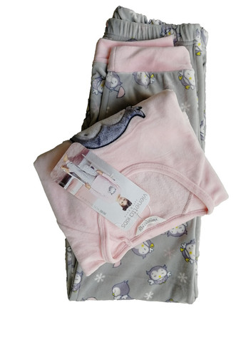 Рожева піжама велюр для дівчинки 15 років Vienetta