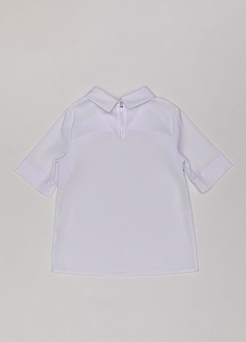 Белая блузка Mevis летняя