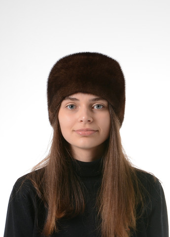 Жіноча зимова тепла норкова шапка Меховой Стиль бабочка (257197469)