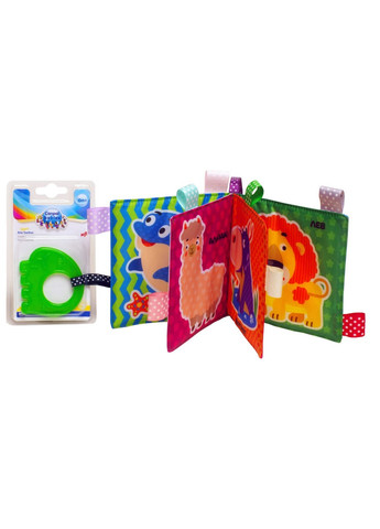 Мягкая книжка-шуршалка "Леопард" с прорезывателем 29х27х4 см Книжковий хмарочос (257201570)