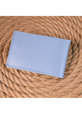 Затискач шкіряний 12х8х1 см Grande Pelle (257202329)