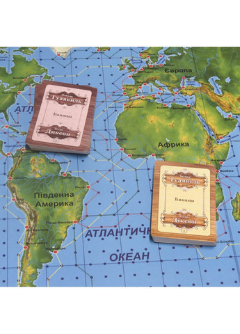 Настольная игра "Вокруг света" на укр. языке 34 см Artos Games (257201846)