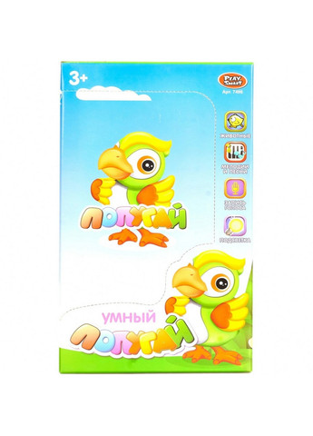 Інтерактивна іграшка Папуга із сенсором 27х14,5х16 см Play Smart (257202338)