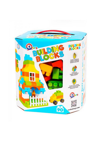 Игрушка "Конструктор ", 90 дет. 20х18,8х18,8 см ТехноК (257201670)