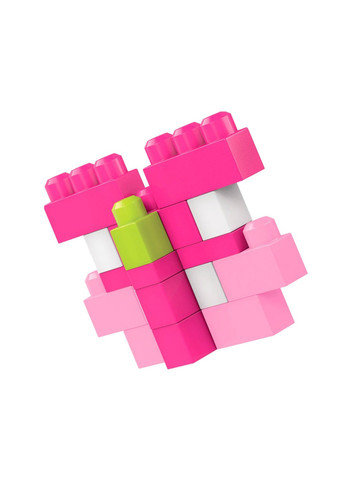 Конструктор розовый в мешке 80 деталей (DCH62) Mega Bloks (257223063)
