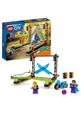 Конструктор City Stuntz Каскадерське завдання «Клинок» 154 деталі (60340) Lego (257224903)