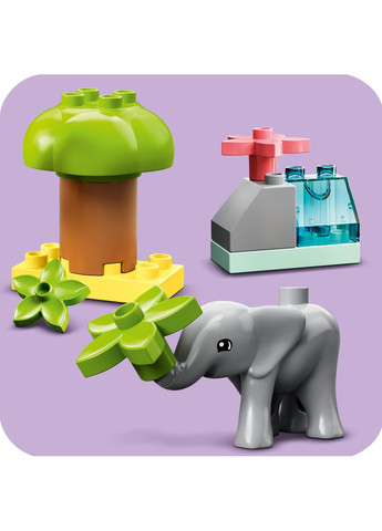 Конструктор DUPLO Town Дикі тварини Африки 10 деталей (10971) Lego (257224895)
