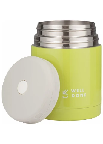 Термос Well Done 0,6 л Light Green (WD-7016G) Power (257224112)