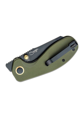 Нож Maileah Large Black Blade Green (J1918L-BGN) CJRB (257257188)