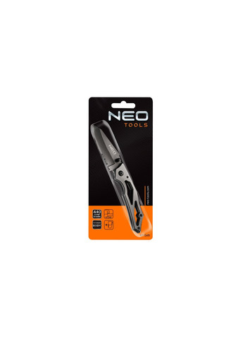 Нож складаний з фiксатором, титановий (63-025) Neo Tools (257257226)