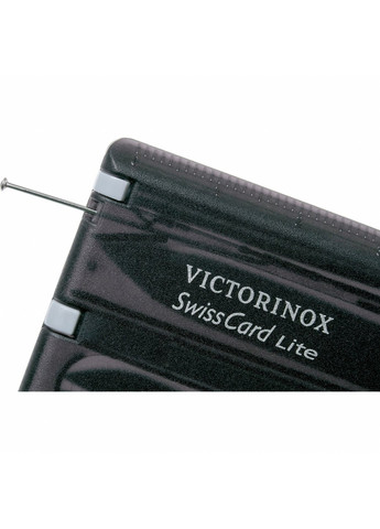Ніж SwissCard Lite Transparent Black (0.7333.T3) Victorinox (257224008)