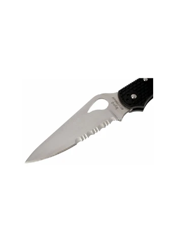 Нож Byrd Cara Cara 2, FRN, полусеррейтор (BY03PSBK2) Spyderco (257225163)