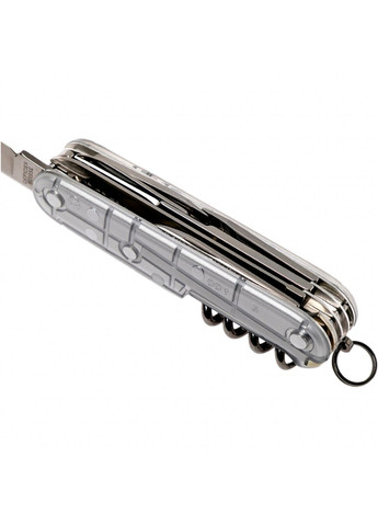 Нож Huntsman Transparent Silver Blister (1.3713.T7B1) Victorinox (257224941)