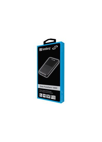 Батарея універсальна 10000mAh, Saver, USB-C, Micro-USB, output: USB-A*2 Total 5V/2.4A (320-34) Sandberg (257257322)