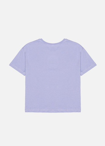 Сиреневая летняя футболка для девочки Difa