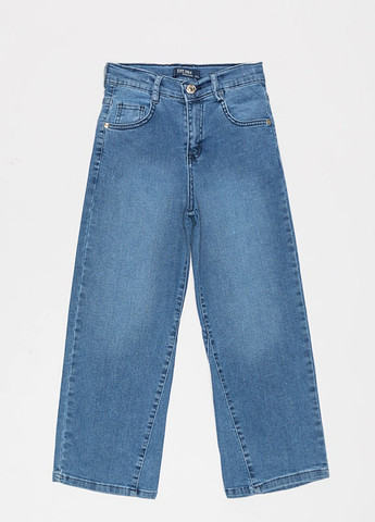 Синие демисезонные джинсы для девочки Altun
