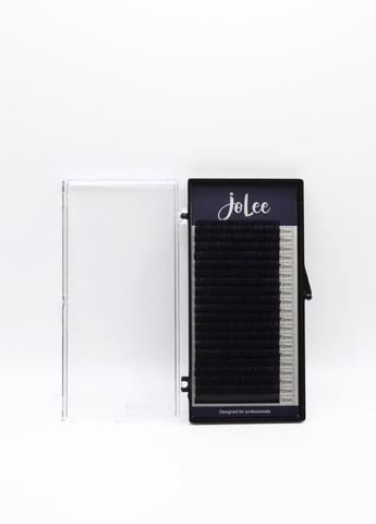 Ресницы для наращивания SUPER MINK LASH 20 линий одна длина черные, изгиб, толщина 0.07мм, длина 12мм JoLee C (257222688)