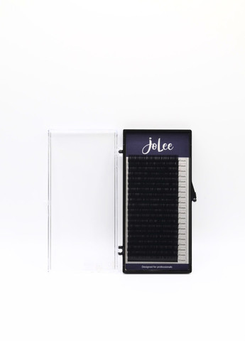 Ресницы для наращивания SUPER MINK LASH 20 линий одна длина черные, изгиб, толщина 0.07мм, длина 11мм JoLee C (257222669)