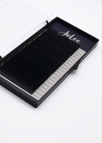 Ресницы для наращивания SUPER MINK LASH 20 линий MIX черные, изгиб, толщина 0.07мм, длина 8-12 JoLee B (257222708)