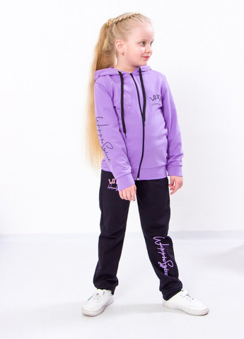 Фиолетовый демисезонный костюм для девочки 110 сирень (love) носи своє (-057-33-2-v8) Носи своє 6018