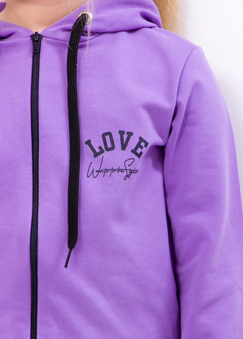 Фіолетовий демісезонний костюм для дівчинки 110 бузок (love) носи своє (-057-33-2-v8) Носи своє 6018
