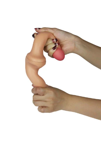Двосторонній страпон Holy Dong Premium Silicone strapless strap on Lovetoy (257235864)