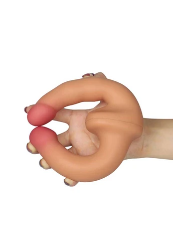 Двосторонній страпон Holy Dong Premium Silicone strapless strap on Lovetoy (257235864)